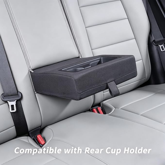 coverdream Full Set Leather Seat Covers for Toyota Corolla 2023-2026 LE Sedan(Not fit Hybrid),Airbag Compatible,Waterproof Car Seat Protector,Fit Like A Glove(Gray) - Image 6