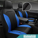 Skechers Car Seat Covers,GOGA Mat Oxford Cloth Seat Covers,Waterproof Car Seat Covers Front Seats,Automotive Universal Fit Seat Cover for Most Cars, Suvs, Trucks,Blue - Image 2