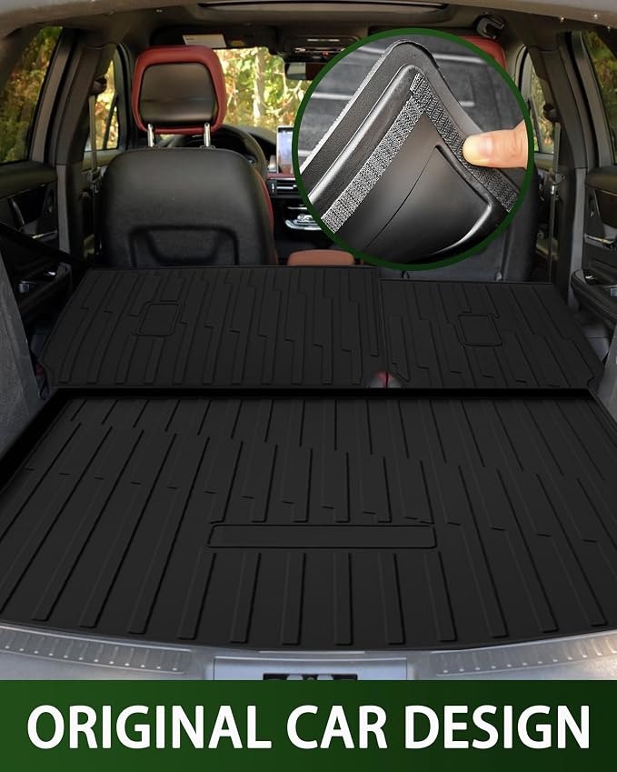 Cargo Liner & Backrest Mat for Lincoln Corsair 2020-2025 Cargo Mat Trunk Mat Back Seat Cover Protector - Image 2