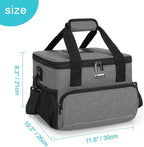 Trunab Insulated Medical Bag with Dividers, Medicine Pouch,Grey | Empty Bag for Custom Setup, Ideal for Home, Travel and Camping - Image 7