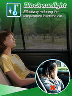 PAMASE Set of 4 Car Window Shades for SUV | Stretchy Mesh Car Side Window Covers, Anti-Mosquito, Privacy, Sun Shade for Camping, Fits Family, Baby, or Pet When Parking - Image 5
