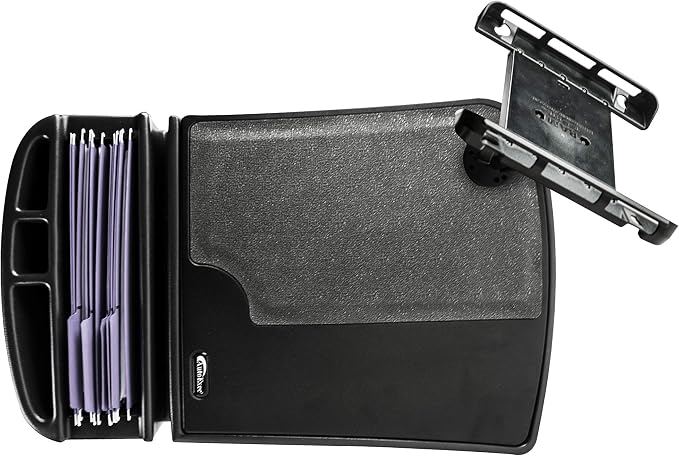 AutoExec AE-GMCD-PI-TAB-BT GripMaster Car Desk for Your Vehicle Workstation and Mobile Office, Black with 400 watt Power Inverter and Tablet Mount - Image 2