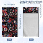 SEANATIVE Car Seat Covers Easy Install Car Seat Towel Covers Scratch-Resistant Seat Cushion Protectors for Dogs, Kids, Beach Absorbent Sports Towel, America 250 Years Eagle Print - Image 7