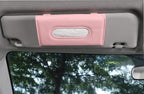 Pink Car Tissue Holder for Sun Visor, Car Accessories for Women | Car napkin holder attaches to visor/back seat fast, easy refill, great for drivers and passengers, fits cars, trucks & SUVs - Image 5