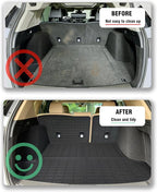 Cargo Liner Compatible with 2019-2026 Acura RDX Trunk Mat Back Seat Cover Protector(Backrest+Trunk Mat) - Image 3