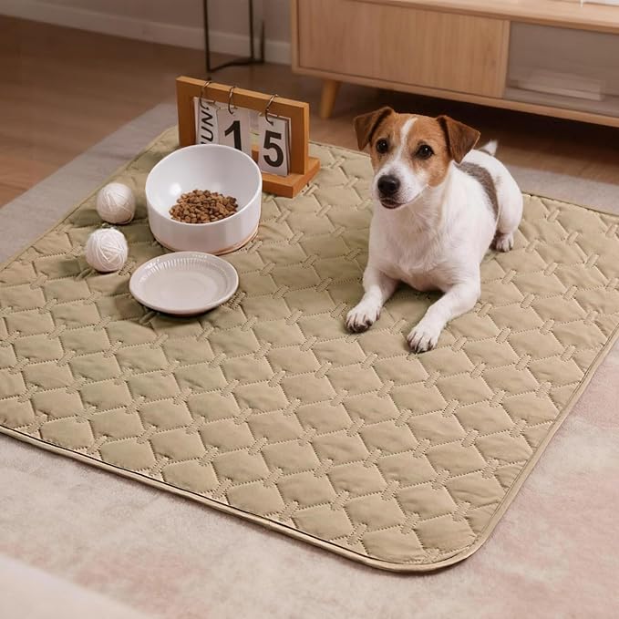 gogobunny Waterproof Armchair Covers for Pets, Anti Hair and Easy Care | Reversible Couch Protector, Resistant to Scratching, Small Size Suits Puppy and Cat Better, 30x30 Inch Dark Beige - Image 8
