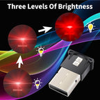 BFXM 2PCS Mini USB Car Light, 5V USB Light for Car, 8 Switchable Colors | Car Lights Interior, USB LED Light, Fit for Car, Laptop Keyboard, Home Office, Plug-and-Play USB Port - Image 4