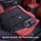 Custom Seat Covers for 2012-2014 Honda CR-V,Premium Faux Leather Car Seat Cover Set,Full Set Waterproof SUV Seat Protector,Armrest Covers Included (Wine Red) - Image 8