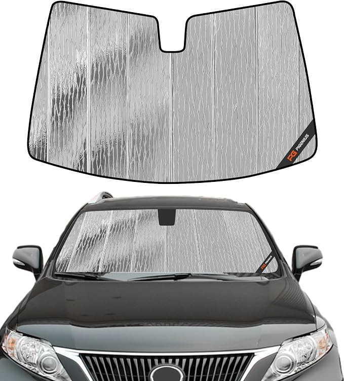 Pigenius Windshield Sun Shade for Lexus RX350/RX450h 2010-2015 Front Window Sunshade - AstraGuard by Pigenius
