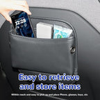MARCHFA Car Seat Side Pocket Organizer Car Pocket Pouch for Seat, Door, Console, Car Seat Gap Filler Organizer Multifunctional Car Organizer Accessories for Phone Sunglasses Keys Cards (Small) - Image 4