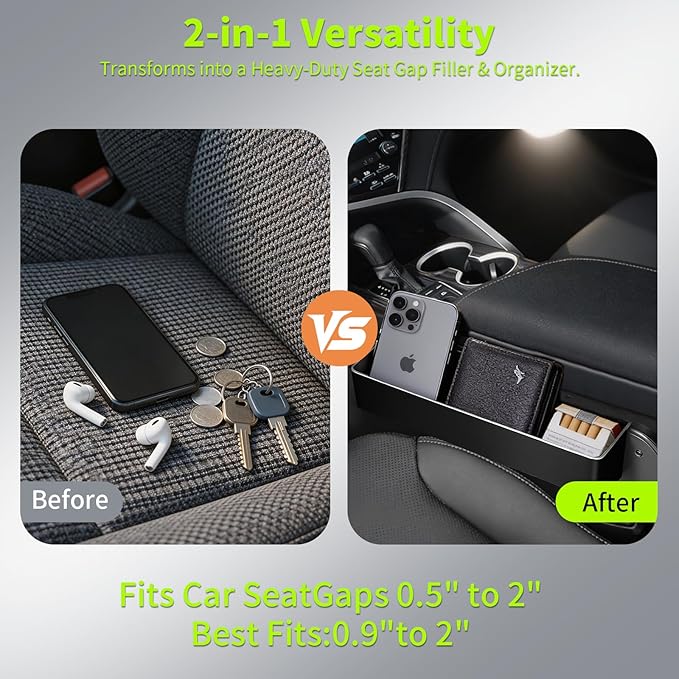 2-in-1 Steering Wheel Tray & Seat Gap Organizer | Portable Steering Wheel Desk with Cup Holder & Pad Slot, Car Food Desk for Laptop, Working, Eating, Multipurpose Accessories - Image 5