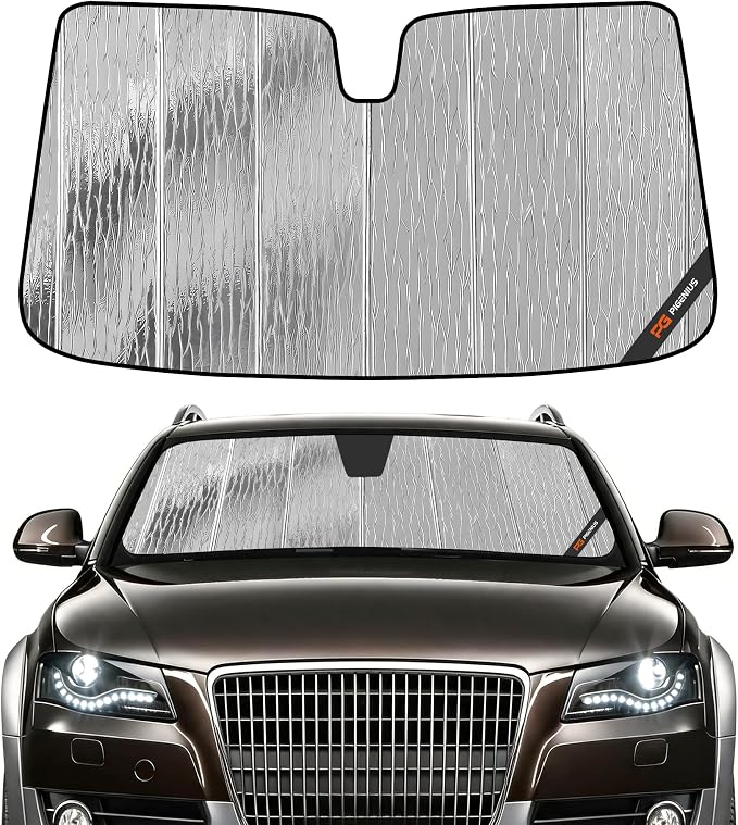 Pigenius Windshield Sun Shade for Audi A4/A4 Quattro 2009-2016, Allroad 2013-2016, S4 2010-2016 - AstraGuard by Pigenius