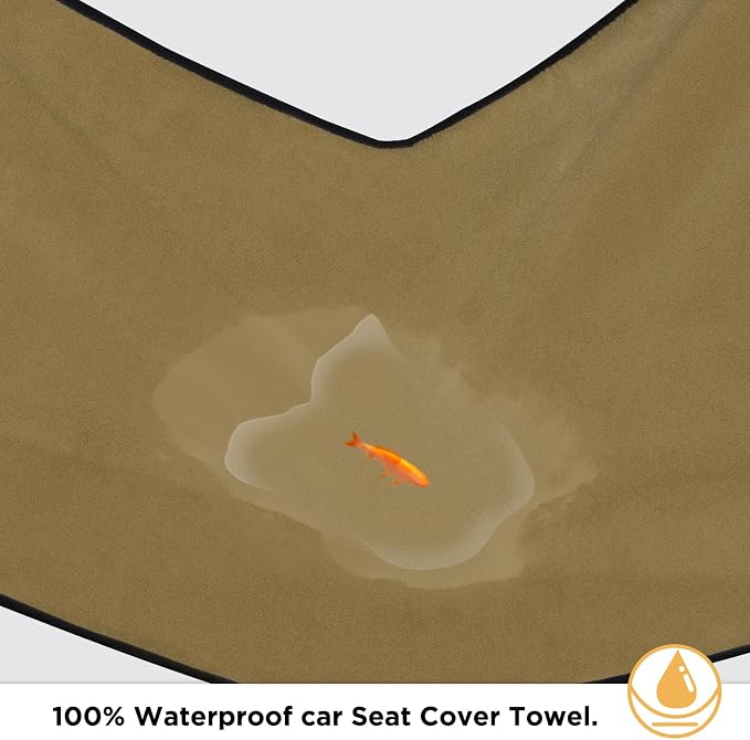 Waterproof Car Seat Cover Towel | Sweat-proof, Universal Fit for SUV & Truck, For Gym, Yoga, Pets, Workout, Beach, Microfiber Fabric, Machine Washable - Image 5