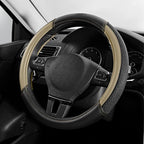 Skechers Air-Cooled Steering Wheel Cover,Leather Car Steering Wheel Cover Universal Fit 14" 1/2-15" Car Wheel Protector for Men Women Fit Suvs,Vans,Sedans,Car,Trucks,Beige by Unknown