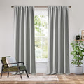 RYB HOME Bedroom Blackout Curtains 80 inches Long, 100% Blackout | Thermal Insulated, Noise Reducing, Curtains for Living Room Nursury, For Sleep, W42 x L80, Biscotti Beige by RYBHOME