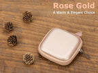 Ginsco Mini-Portable Hard Shell Square Earbuds Case for Apple EarPods/Samsung Galaxy Wired/Wireless Earbuds, Cell Phone Accessories Organizer with Carabiner for Earphones - Image 8