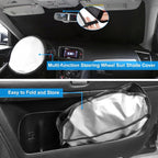 Windshield Sun Shade for 2008-2015 Subaru Impreza WRX/WRX STI | Full covered for windshield, Foldable & Durable, Block UV Rays, Reduce Heat, Easy to install, Keep Car Cooler - Image 6