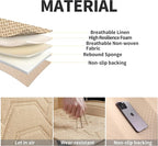 Linen Front Car Seat Covers Cloth Fabric Automotive Seat Protectors | Breathable Durable Anti-Slip All-Season Comfort Easy to Install Universal Fit for 95% of Cars Trucks SUVs Vans (Beige, 2PCS) - Image 7