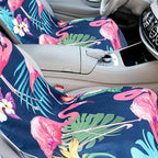 1 Pack Car Seat Towel Cover with Storage Bag, Flamingos Style | 63 x 32 in Car Towel Seat Cover Non Slip Waterproof, Gym Workout Swimming Running, Machine Washable Sweat Absorbent Protector - Image 6