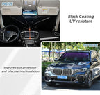 Purple Black Car Sun Shade Windshield Car Umbrella Foldable Uv Ray Reflector Front Window Sun Shade Visor Shield Cover - Image 5