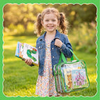 Toy Storage Bags 4 Pack, Clear PVC Toy Organizers, Colorful | Waterproof PVC, Large 30 x 10 x 22 CM Size, Label-Ready, For Toys, Books, Puzzles, Classroom and Travel - Image 6