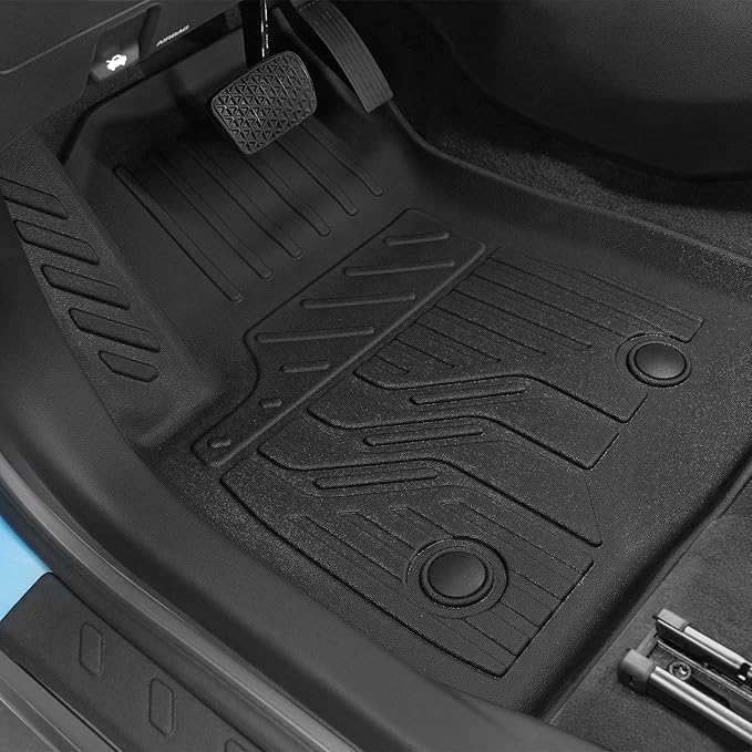 Floor Mats for 2021-2026 Chevy Trailblazer FWD Accessories | Fit Upper Deck, Full-Coverage Set with Integrated Cargo Liner & Backrest Protector, Odorless TPE, All-Weather Protection - Image 2