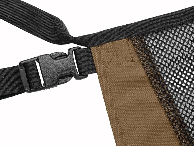 WeatherTech Pet Partition - Universal Heavy-Duty Mech Backseat Dog Barrier for Cars, Trucks, SUVs - Tan - Image 2