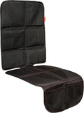 Lusso Gear Car Seat Protector for Baby Car Seat - Thick Padding - Seat Protector Under Baby Car Seat with 2 Mesh Storage Pockets - Black Waterproof Baby Car Seat Protector - Non-Slip Padded Backing by LussoGear