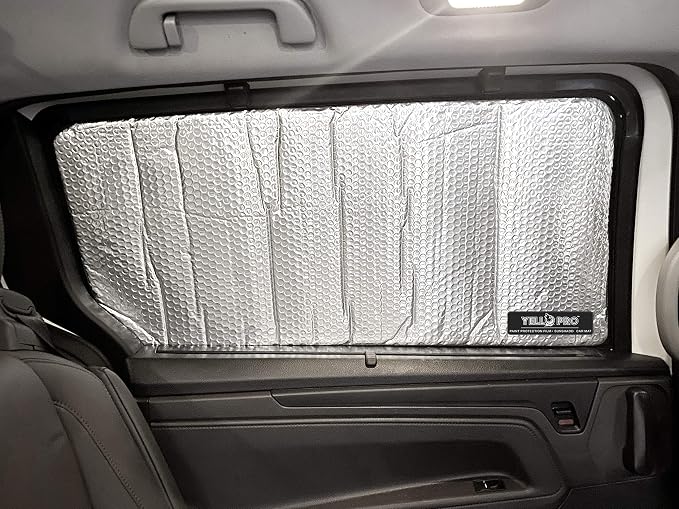 Side Window Rear Seat 2nd Row Sunshade Custom Fit for 2018 2019 2020 2021 2022 2023 2024 2025 2026 Honda Odyssey Minivan, UV Reflector Sun Protection Accessories (Set of 2) - Image 3