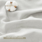 RYB HOME Linen Sheer Curtains 2 Panels for Living Room, Semi Transparent Privacy Drapes with Rod Pocket Farmhouse Style Window Treatments for Bedroom, Light Grey, 52" W x 72" L - Image 5