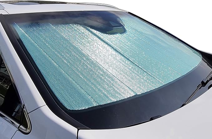 Autotech Park Foldable Sunshade Compatible with 2006-2018 Mercedes Sprinter, Custom-fit Windshield Sun Shade - Image 5