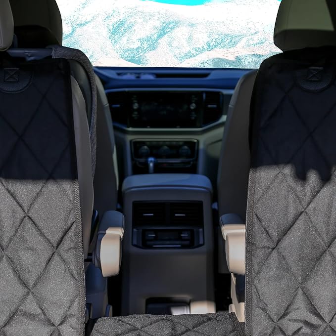TRAPSKI Waterproof SUV Cargo Liner & Cover for fold Down 60/40 Divided Seats with Pass-Through Option to Protect Against Snow, ice, Water, Dirt & Pets from Outdoor Activities… (Small) - Image 4