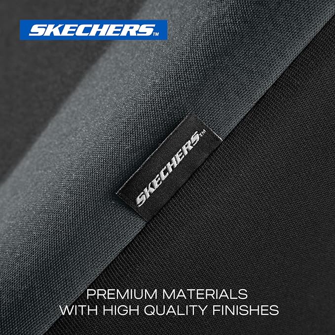 Skechers Seat Covers, Premium Breathable Polyester Seat Covers, Car Seat Covers Full Set Airbag Compatible, Automotive Comfort for Most Cars, Vans, Trucks, SUVs (Full Set,Grey) - Image 3