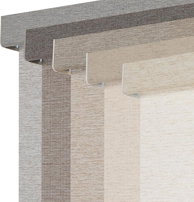 Persilux Light Filtering Roller Shades for Window Blinds,Cordless,Linen Fabric,Thermal Insulated Fabric UV Protection Shades for Home,Office,Bedroom,Door,Light Filtering-Cream,69" W X 72" H by PersiluxHome