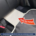 Sinvitron Car Seat Protector for Kids, Anti-Slip Thick Padding, Seat Mark Protection, 2 Storage Pockets for Toys & Snacks, Universal Fit for Most Vehicles (White, 2 Pack) - Image 7