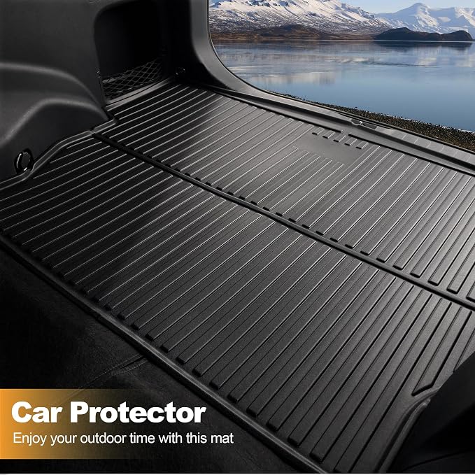 AOMSAZTO Cargo Mat for Toyota RAV4 2019-2025 (Include Hybrid) Trunk Mat | Custom Fit All-weather Protection Waterproof Easy to Clean Heavy Duty - Image 7