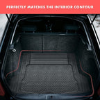 VaygWay Heavy Duty Cargo Liner Trunk Floor Mat – All Weather Trunk Protection Floor Mat - Black Rubber Trimmable Durable Cargo Auto Mat – Universal Fit Car SUV Truck Auto - Image 6