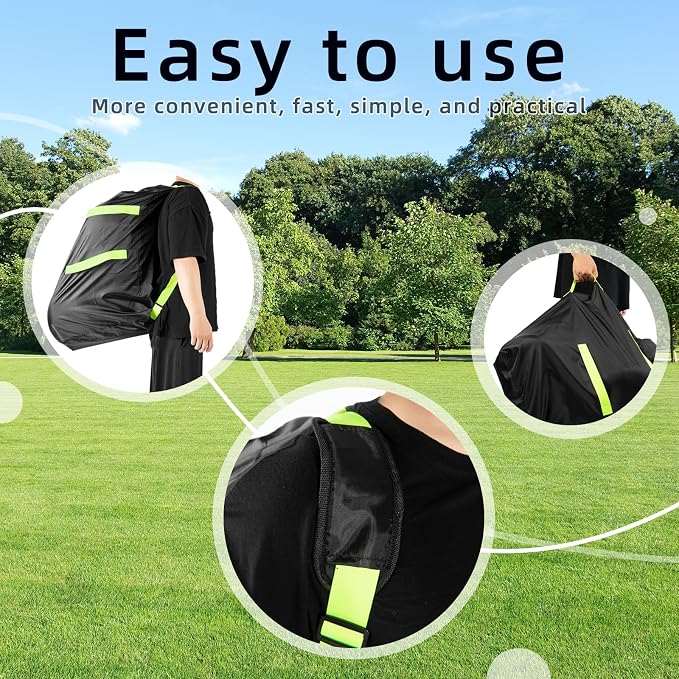 Flylin Car Seat Travel Bag,Double Waterproof Oxford Gate Check Bags | for Most Infant Carseat,Infant Carriers,Booster Seats,with Padded Backpack Shoulder Strap, 85x43x43cm - Image 5