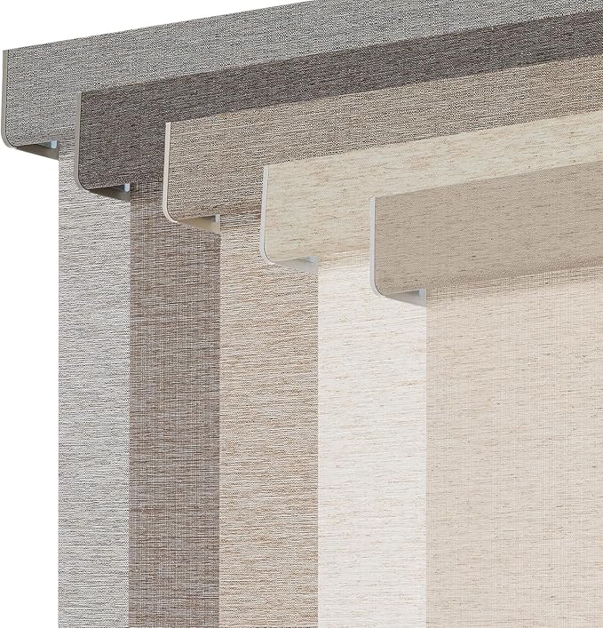 Persilux Light Filtering Roller Shades for Window Blinds,Cordless,Linen Fabric,Thermal Insulated Fabric UV Protection Shades for Home,Office,Bedroom,Door,Light Filtering-Beige,34" W X 64" H by PersiluxHome