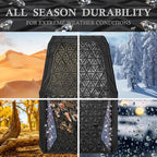 CAR PASS Dazzle Colour Change Car Mats Diamond Floor Mats Full Set Anti-Slip 3D Rhombus Waterproof Universal Trim Fit Liner Glitter Crystal Sparkly Shining Rhinestone Girl Women SUV Sedan Van Colorful - Image 6