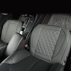 2 Pack Leather Front Car Seat Covers,Bottom Seat Covers for Cars,Driver Car Seat Cover,Luxury Seat Protectors,Waterproof,Anti-Slip,Full Wrap,for Most Vehicles,Sedan,Truck,SUV(Grey) - Image 4