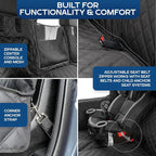 Ruff Liners XL Dog Hammock for Car, Waterproof - As Seen on Shark Tank | Patented door panel protection, waterproof, machine-washable, heavy-duty materials with touch fasteners and belt slots - Image 4