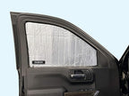 Front Side Sunshade (2PCS) for 2019-2026 Chevrolet Silverado 1500, 4Dr | Pickup - Double Cab, Crew Cab | UV Reflector Sun Protector Privacy Multi-Layer Insulated Blockout Accessories [Made in USA] - Image 4
