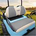 10L0L Golf Cart Seat Covers for Yamaha EZGO Club Car Seat Towel Cushion | Breathable Mesh All-Season Front/Rear Seat Blanket, UV Resistant, Cool Comfort, Machine Washable, Easy On, Great Golf Gift by 10L0L