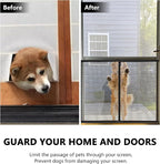 Steel Pet Grille (48 Inch, Brown) Rv Screen Door Protector for Dogs, Cats - Image 3