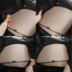 Auto Newer Breathable Universal Four Seasons Car Seat Covers, Luxury Car Seat Cushion，Protectors for Front Seat Bottoms,Compatible with 95% Vehicles， Fit for Cars Truck SUV (Gold Beige,2PCS) - Image 6