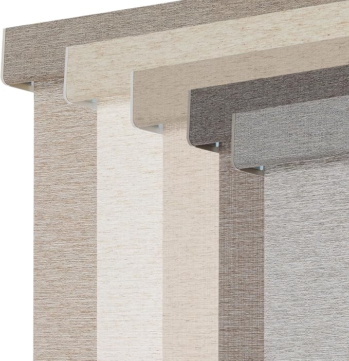Persilux Light Filtering Roller Shades for Window Blinds,Cordless,Linen Fabric,Thermal Insulated Fabric UV Protection Shades for Home,Office,Bedroom,Door,Light Filtering-Grey,33 1/2" W X 64" H by PersiluxHome