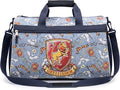 Harry Potter Gryffindor Kids Duffle Bag 16.5" – Travel & Sports Bag with Zipper Pocket, Mesh Sides & Strap by FASTFORWARD