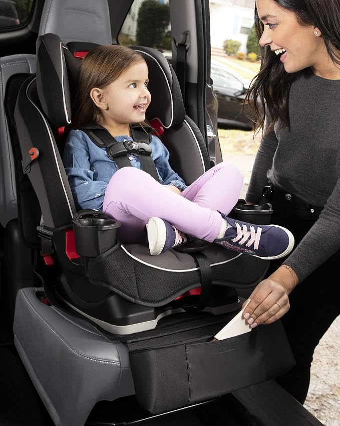 Skip Hop Clean Child Car Seat Protector, Universal Baby Carseat Cover with Clean Sweep Crumb Catcher - Image 5