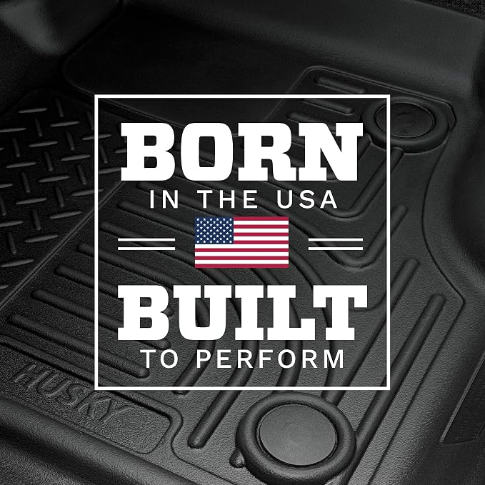 Husky Liners Weatherbeater Floor Mats | Fits 2010-2012 Toyota 4Runner, 2010-2013 Lexus GX460 | Front & 2nd Row, 3-pc Black - 98571 - Image 2